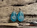 Sea Swirl Glass Pendant